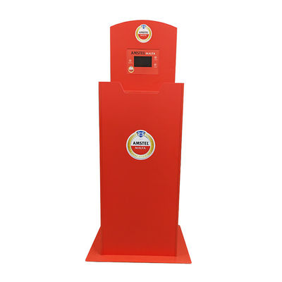 Suporte vertical automático personalizado do distribuidor da bebida do vendedor do suporte de exposição do vinho