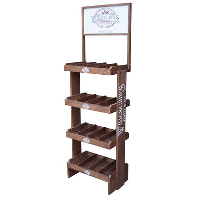 Os chocolates do inseto tomam partido Brander Tray Display Stand de madeira