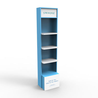 Logo Cosmetic Display Stand Skin feito sob encomenda importa-se o suporte de exposição acrílico da composição