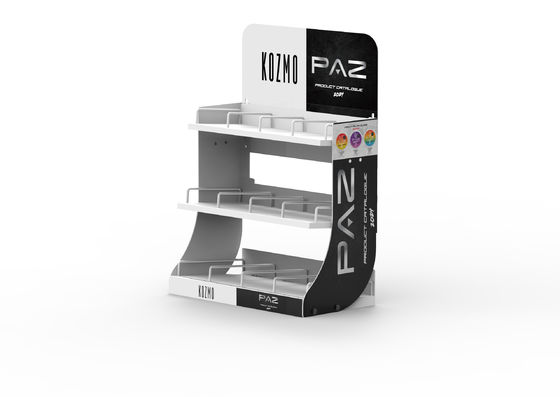 Display rack de loja de fumo de fábrica personalizado, display de dispositivo fixo de loja display de tabaco