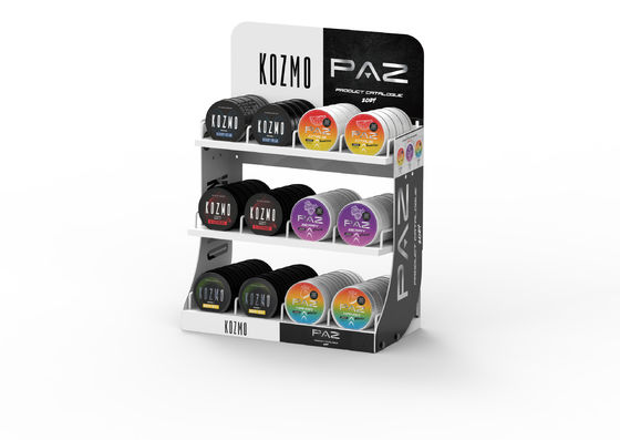 Display rack de loja de fumo de fábrica personalizado, display de dispositivo fixo de loja display de tabaco