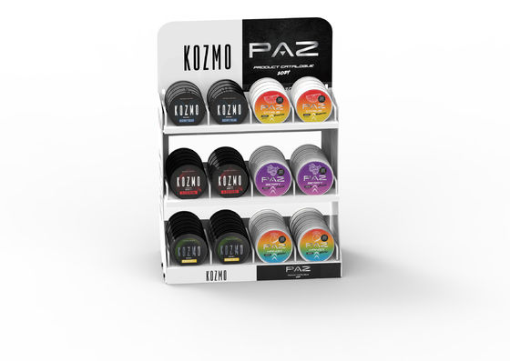 Display rack de loja de fumo de fábrica personalizado, display de dispositivo fixo de loja display de tabaco