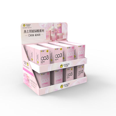 Cartão personalizado de preservativo de mesa de display rack 24 horas design grátis atacado para supermercados