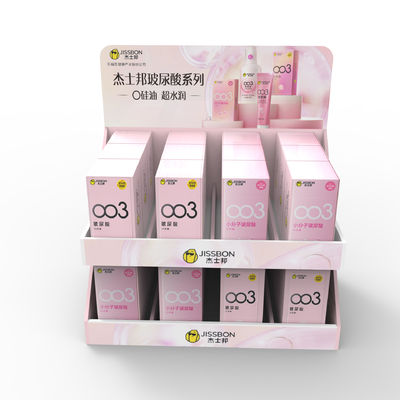 Cartão personalizado de preservativo de mesa de display rack 24 horas design grátis atacado para supermercados